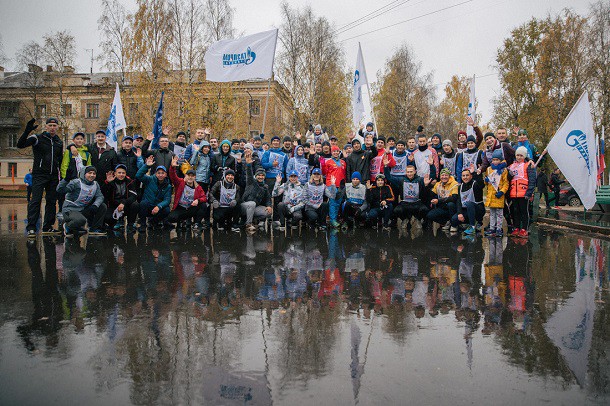 Работники ООО «Газпром трансгаз Ухта» пробежали «Кросс нации»