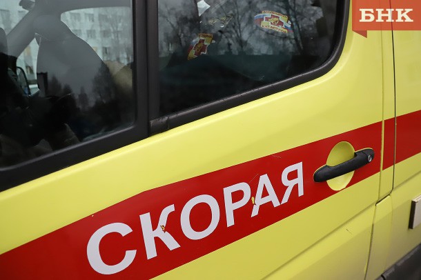 При столкновении иномарок в Сосногорске пострадали четыре человека 