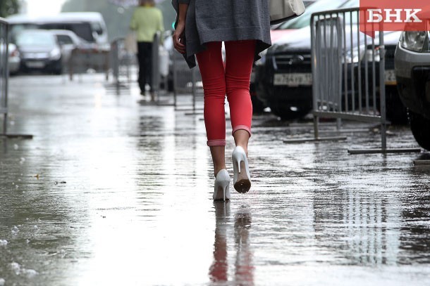 Неделя в Коми вновь принесет дожди и прохладу