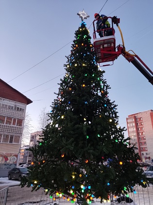 Жители сыктывкарского Давпона остались без новогодней елки
