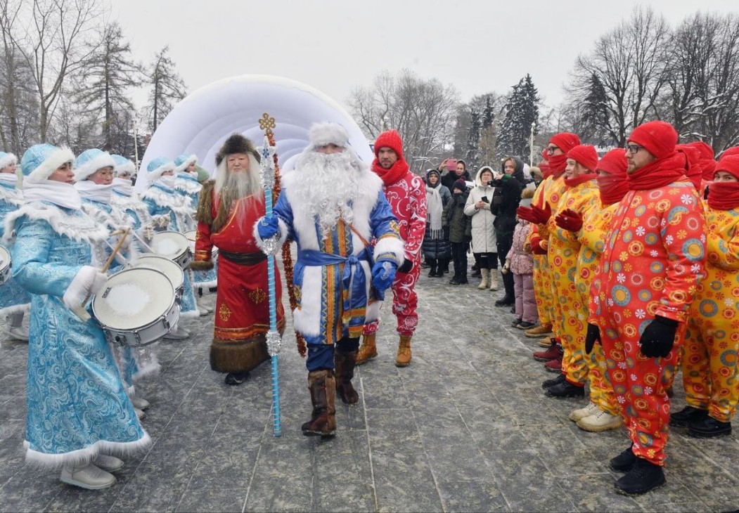 Коми Дед Мороз приехал на выставку «Россия»