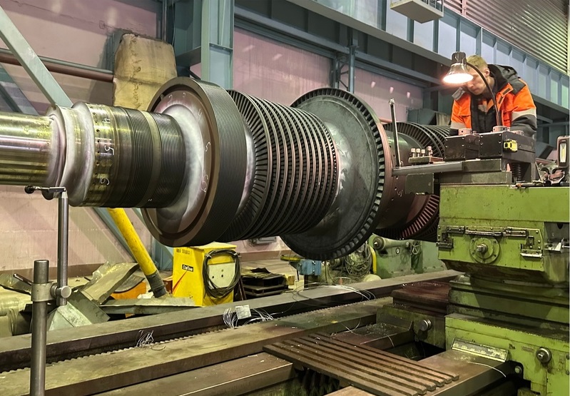 Специалисты Сыктывкарского ЛПК впервые самостоятельно отремонтировали турбину Siemens