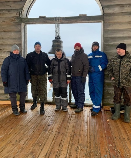 Волонтеры из трех городов России поучаствуют в консервации уникальной ижемской колокольни