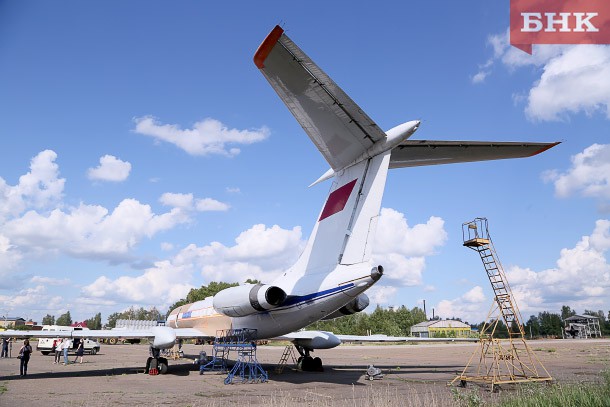 «Счастливый» Ту-134  по завершению авиасалона станет памятником Коми авиации