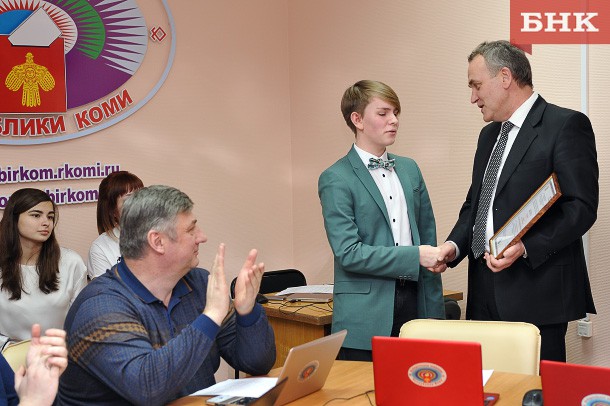 Евгений Климушев из Эжвы стал призером олимпиады, посвященной выборам президента страны
